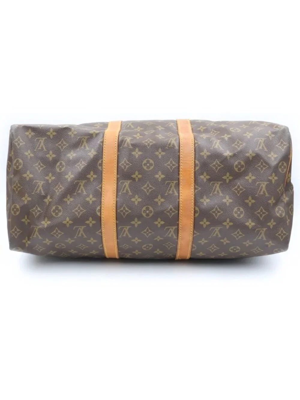 Louis Vuitton Keepall 50 Boston Bag Monogram Leather